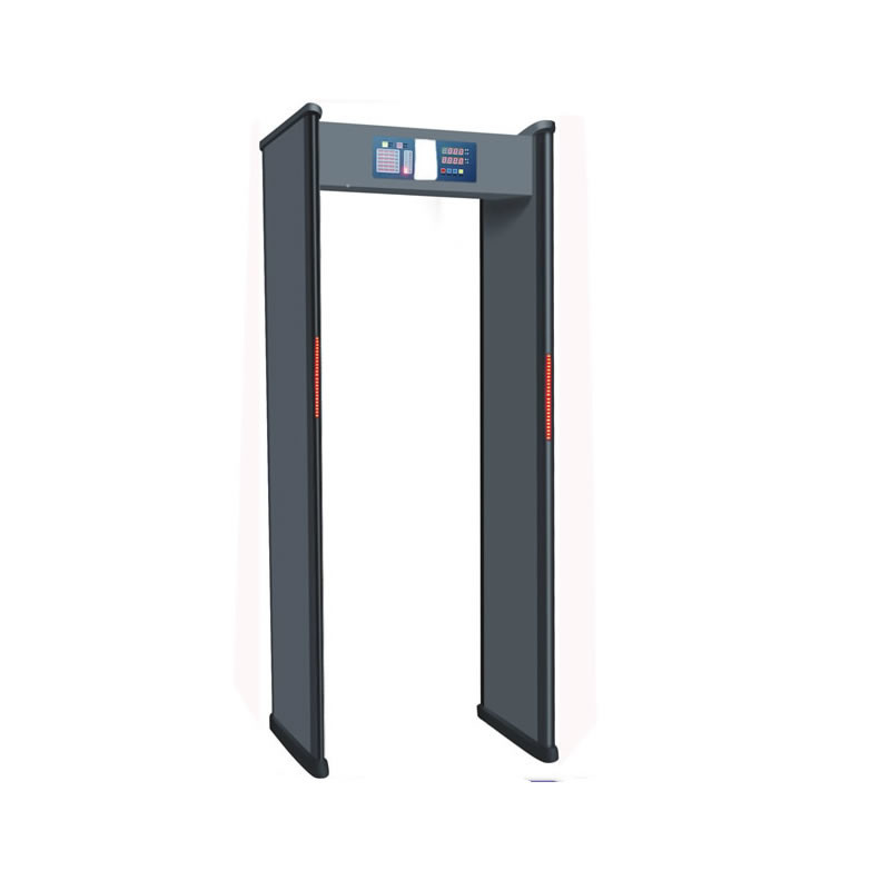 18 Zone Frame Walk Through Metal Detector Outdoor Use Weather Proofing Design