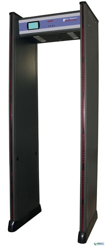 18 Zone Frame Walk Through Metal Detector Outdoor Use Weather Proofing Design