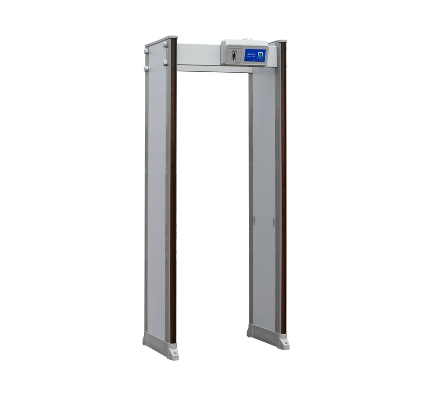 Multi Zone Security Walk Through Metal Detector Gate With CCTV Camera Battery
