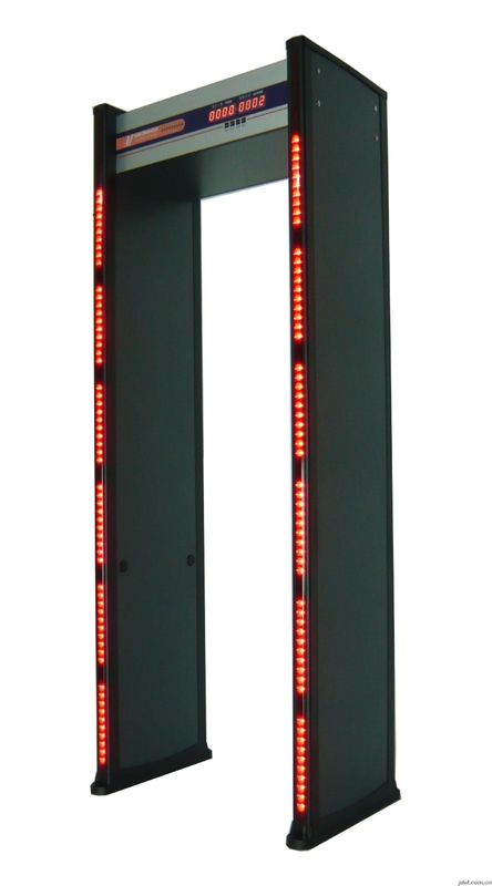 Unfold / Fold Walk Through Metal Detector Door Frame Digital Signal Control