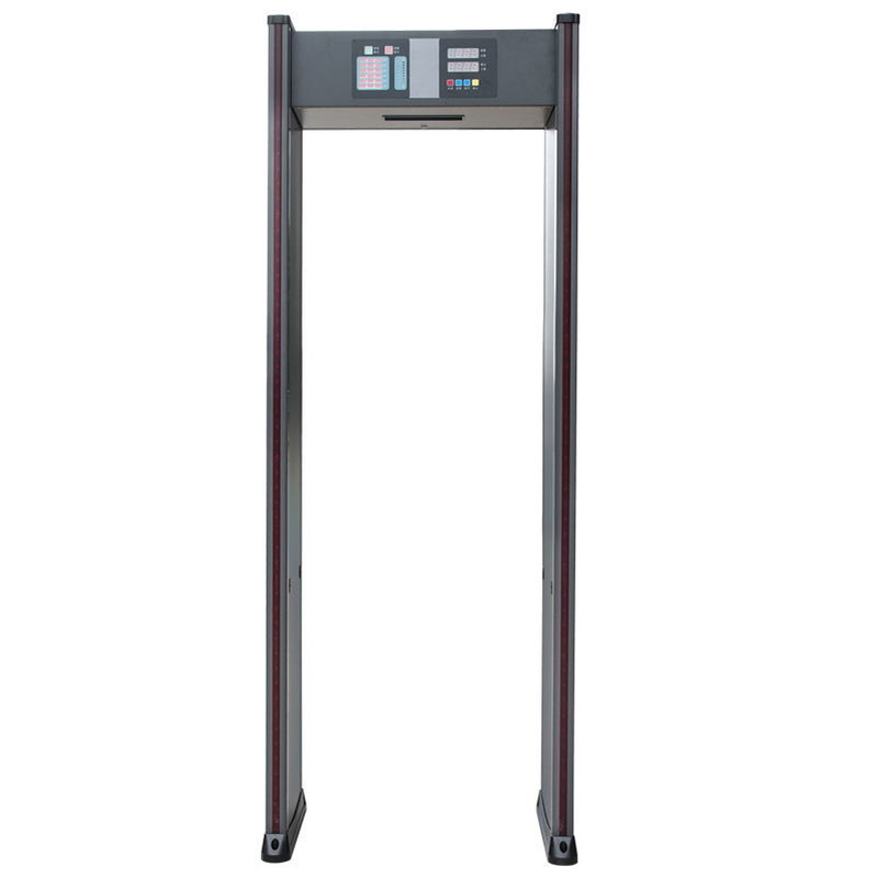 33 Pinpoint Zones Archway Metal Detector Walk Through Gate With Remote Control