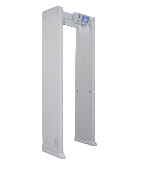 LCD Display 45 Zone Walk Through Metal Detector Working Environment Temperature -20℃～65℃