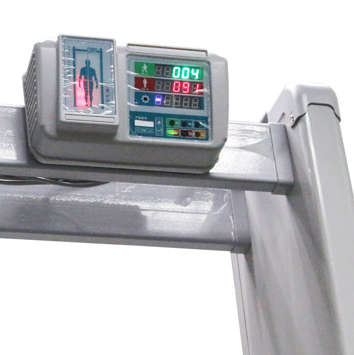 33 45 Zones Archway Metal Detector Walk Through High Sensitivity