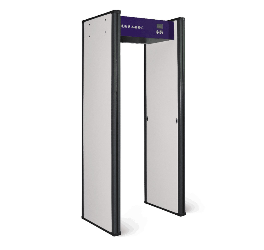 Touch Screen Walk Through Metal Detector Door Frame For Defender