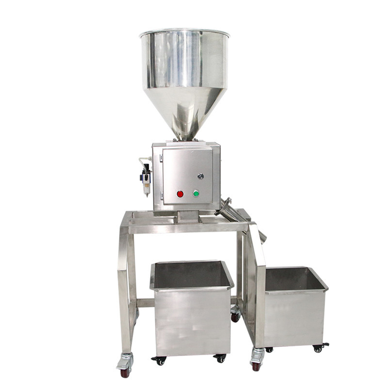 Stainless Steel Pipe Gravity Feed Metal Detector Machine With Infrared Rejector Device