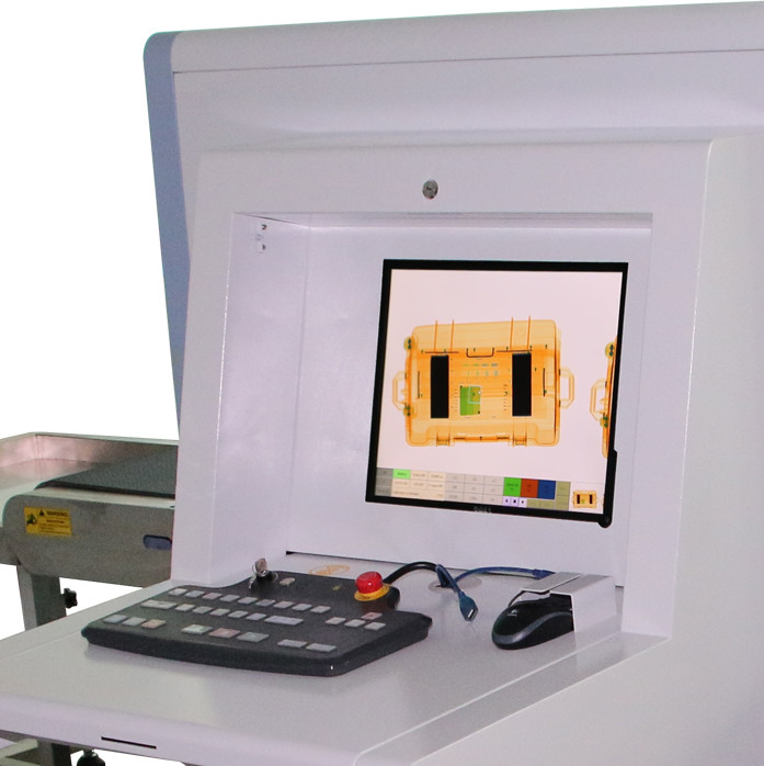 High Precison X Ray Baggage Scanner Inspection With Sound / Light Alarm , ISO 9001