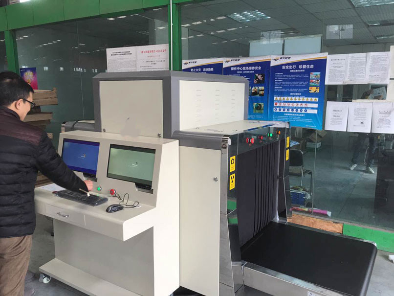 Heavy Duty Baggage X Ray Machine , Airport Security Baggage Scanners