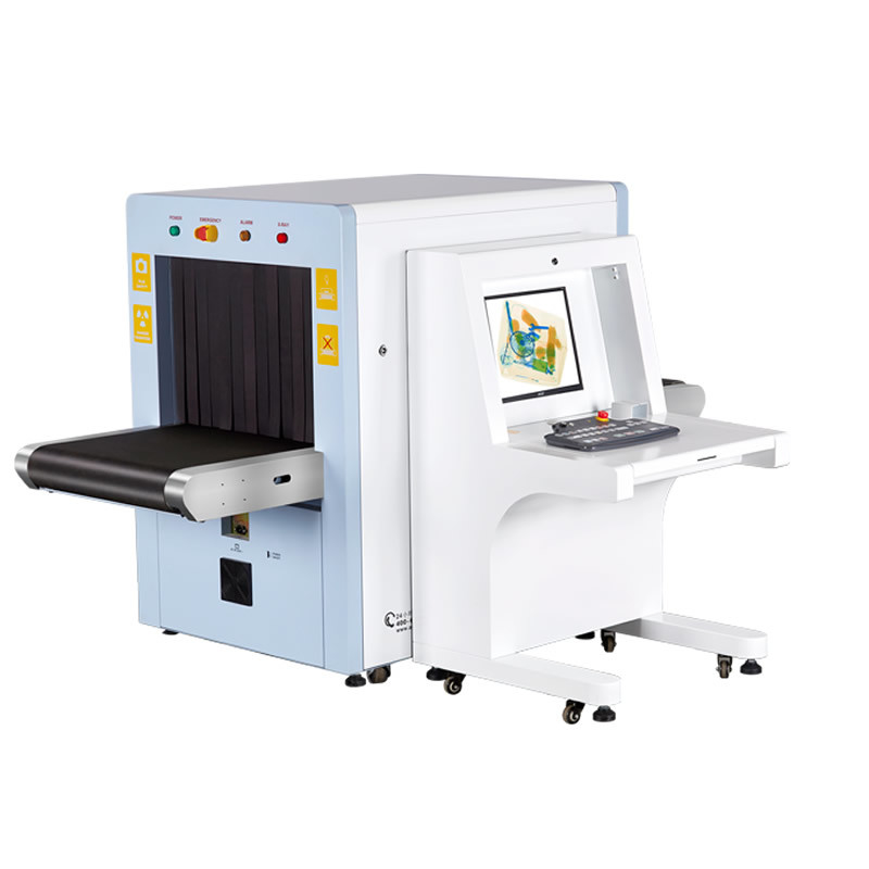 Airport Security X Ray Baggage Scanner 600 * 500mm With 1 Color Monitor