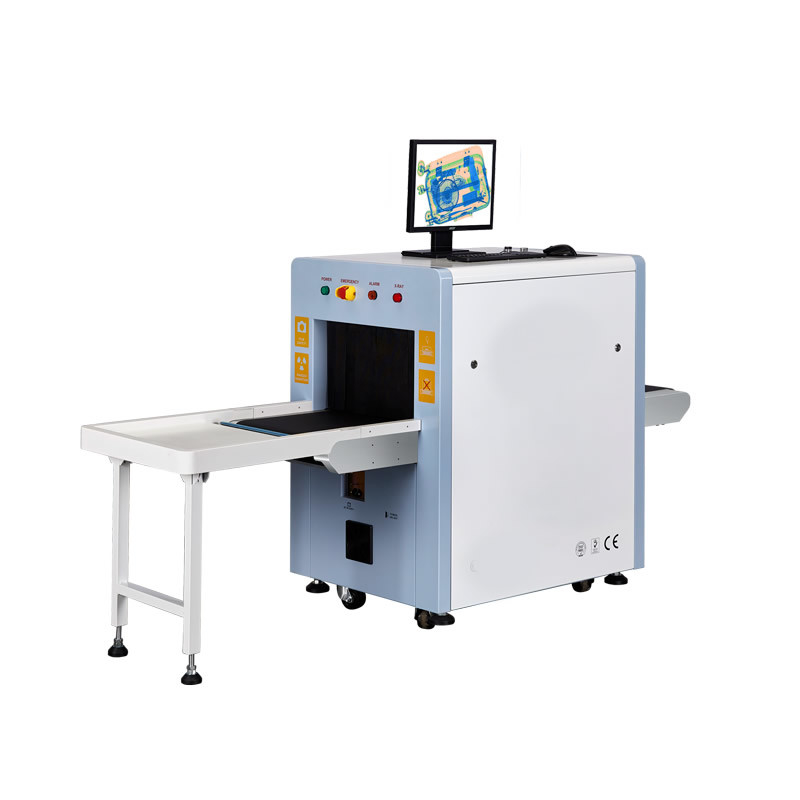 Low Noise X Ray Baggage Scanner Security Inspection System 150 Kg Load Ability