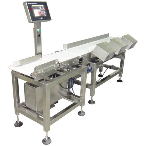 Multi Sorting Conveyor Weight Checker , High Accuracy Online Food Weighing Machine