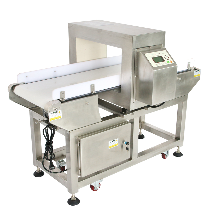 Auto Conveying Industrial Metal Detector For Broken Needle Ferrous Metals