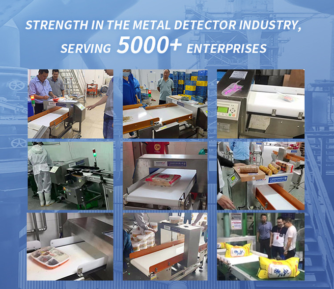 Metal Detector Food Of Auto Setting Parameters Tunnel Metal Detector Machine For Food Industry
