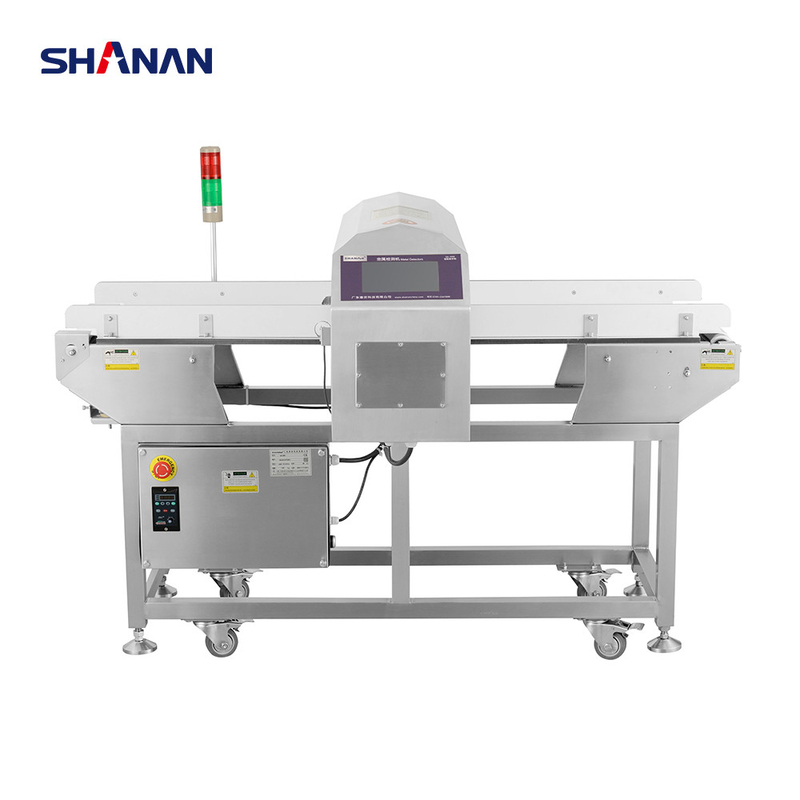 Touch Screen Conveyor Belt Detector De Metals Needle Detector Food Metal Detector With Multi-Language System